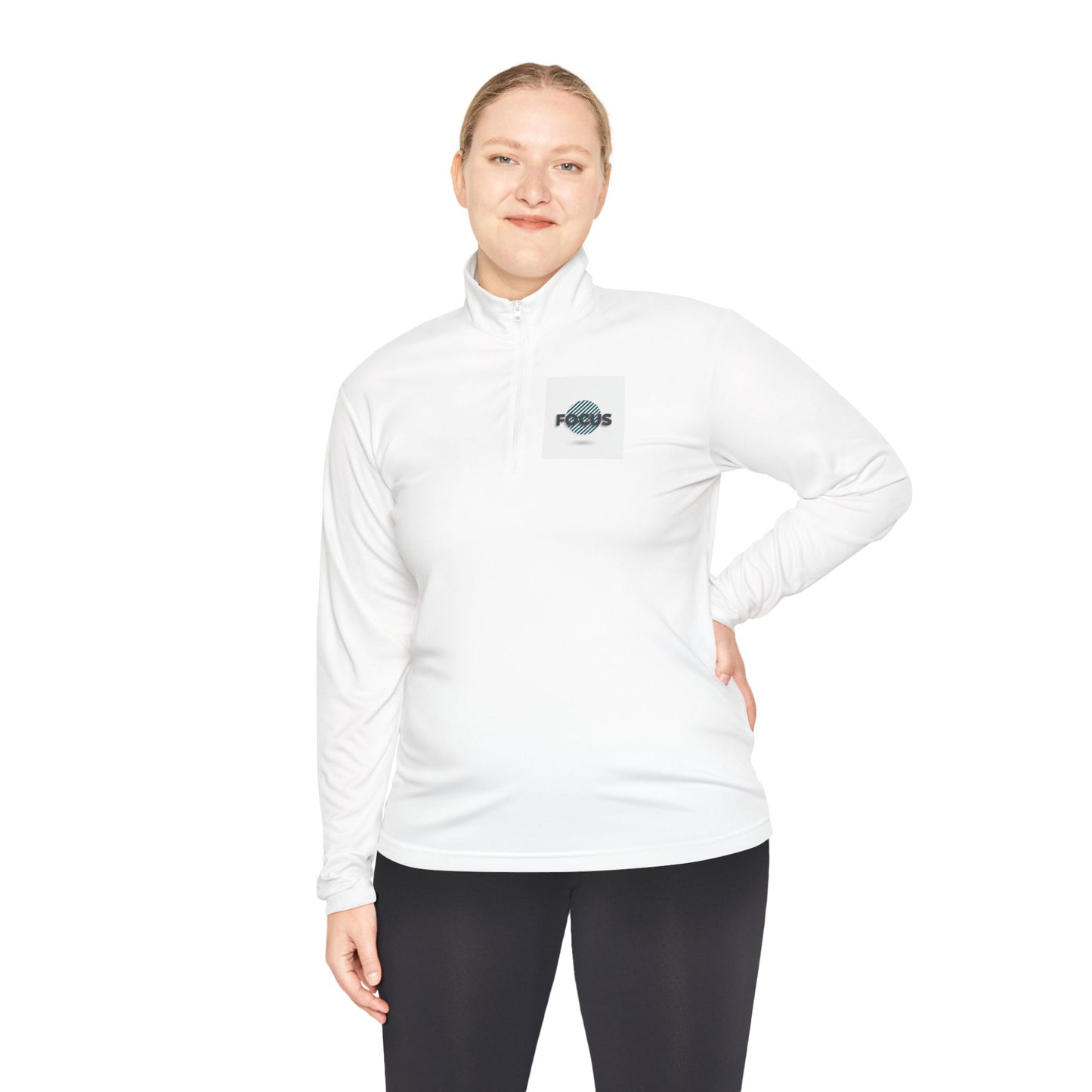Focus Unisex Quarter-Zip Pullover - Cozy Layer for Every Occasion, Stylish Activewear, Gifts for Him and Her, Perfect for Workouts and [...]